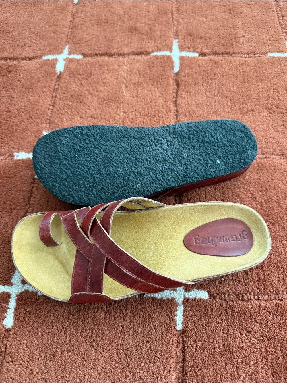 Groundhog Leather Sandals